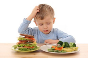Os hábitos alimentares das crianças são o ponto central do projeto. (Foto: Google Images)