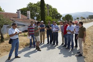 Grupos de investigação visitaram o Douro durante o verão para conhecer in loco os problemas dos produtores.