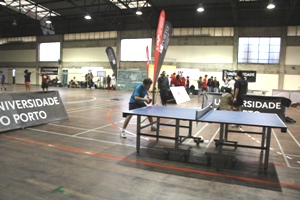 O Estádio Universitário da U.Porto recebeu a competição de Badminton e Ténis de Mesa.