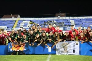 Equipa de Futebol de 7 feminina sagrou-se campeã europeia na Croácia.