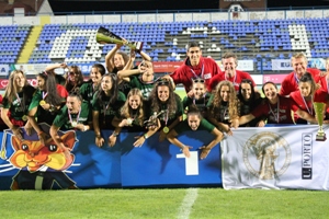 A U.Porto venceu o título inédito de campeã da europa no Futebol 7.