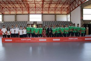 Mundial Universitário de Floorball, Seleção Portuguesa com Reitor