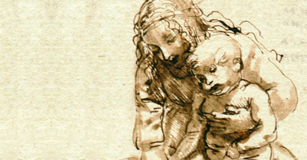 Exposição "Cinco Séculos de Desenho" | Da Vinci (destaque)|desenho_da_vinci