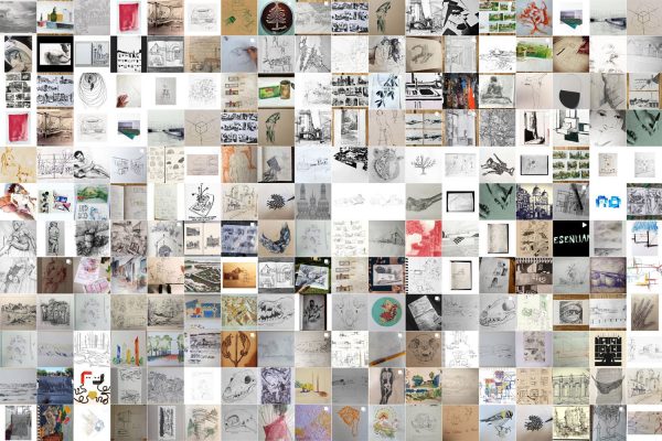Celebrar o desenho: 500 desenhos que contam 241 anos