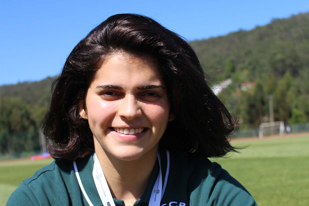 Cláudia Rodrigues, atleta de atletismo, lançamento de peso