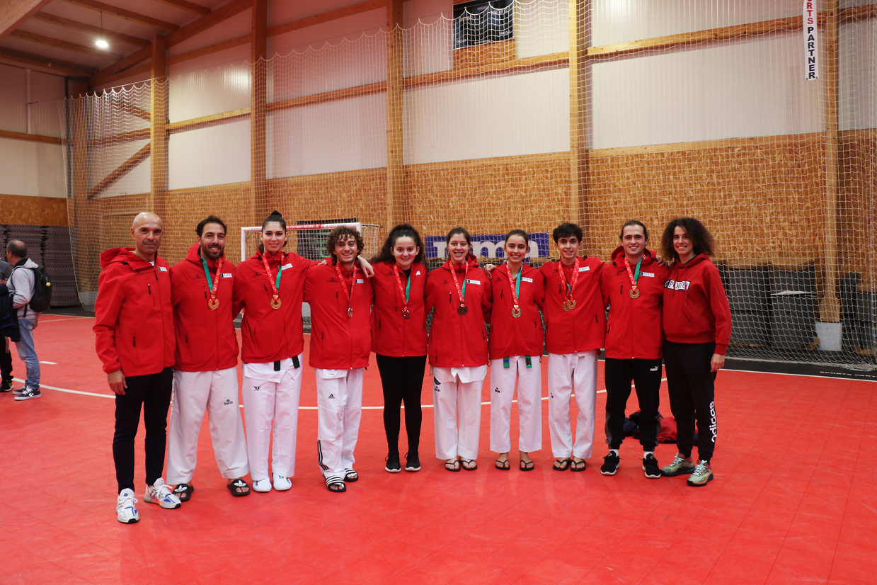 Oito medalhas para a U.Porto no Nacional Universitário de Taekwondo