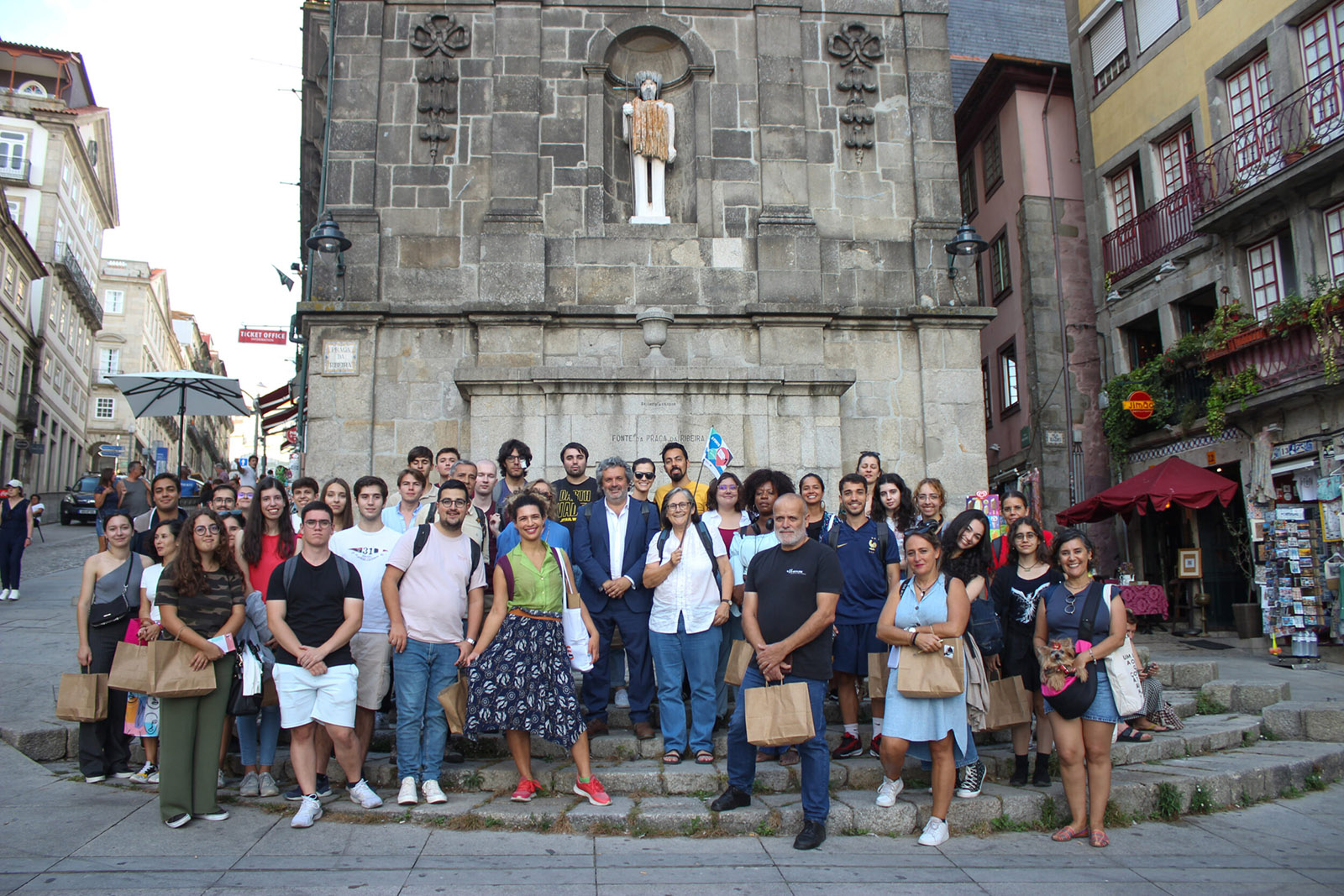 Joel Cleto levou estudantes da U.Porto à descoberta da cidade