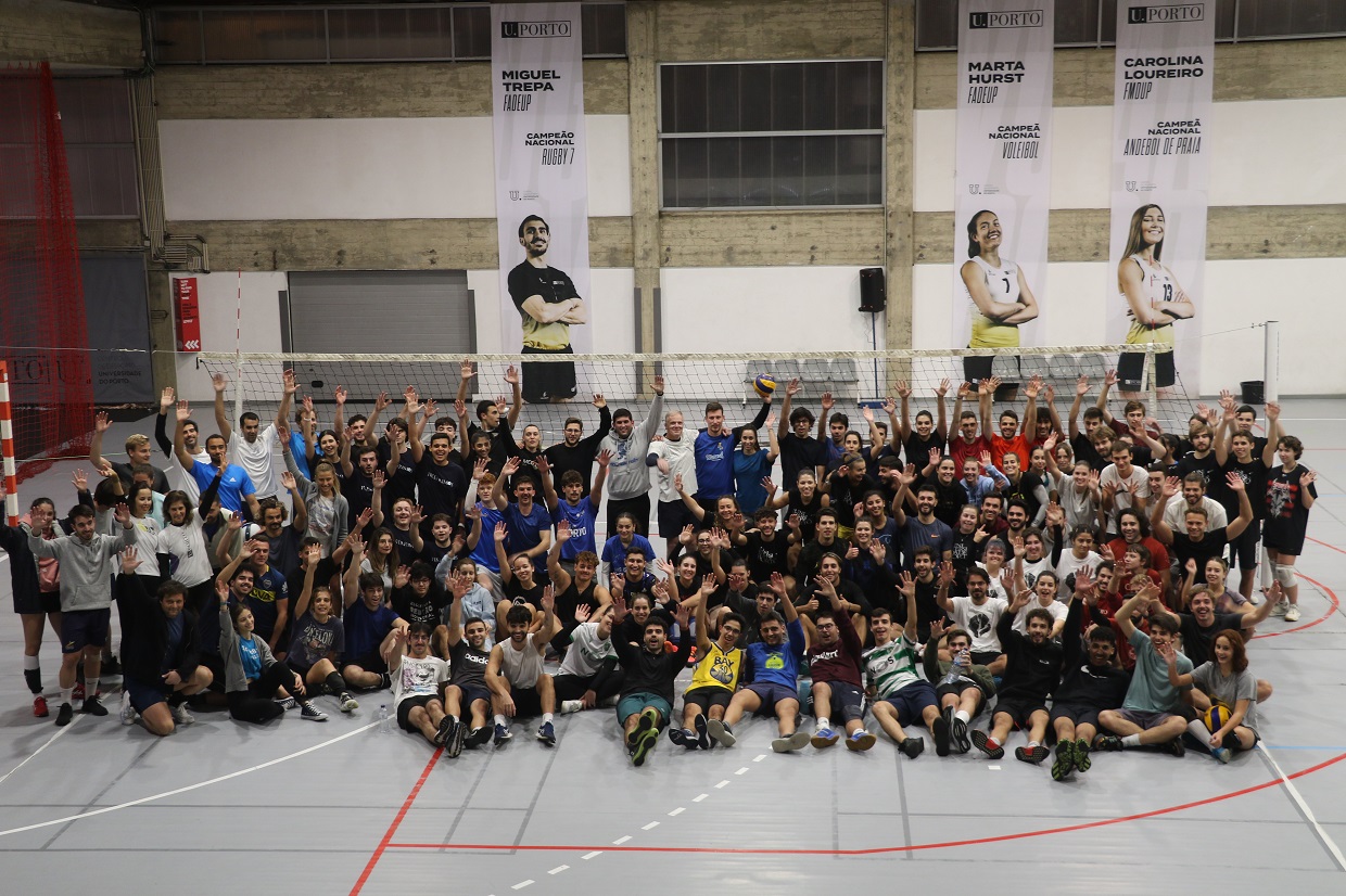 Torneio de Voleibol 4x4 da U.Porto juntou mais de 100 participantes